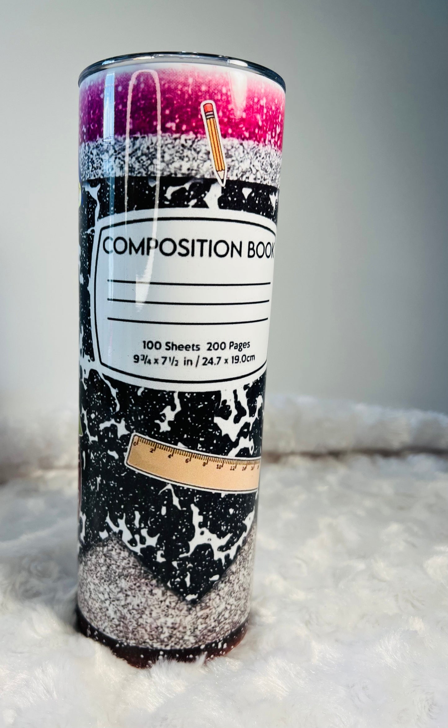 Composition Book Teacher Tumbler