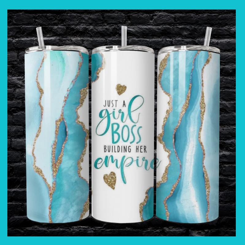Girl Boss Tumbler- 20oz