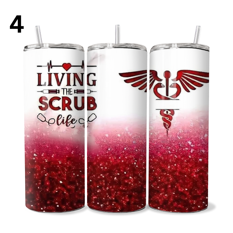 Living the Scrub Life Tumbler