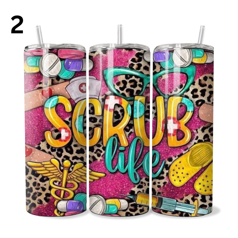 Scrub Life Tumbler