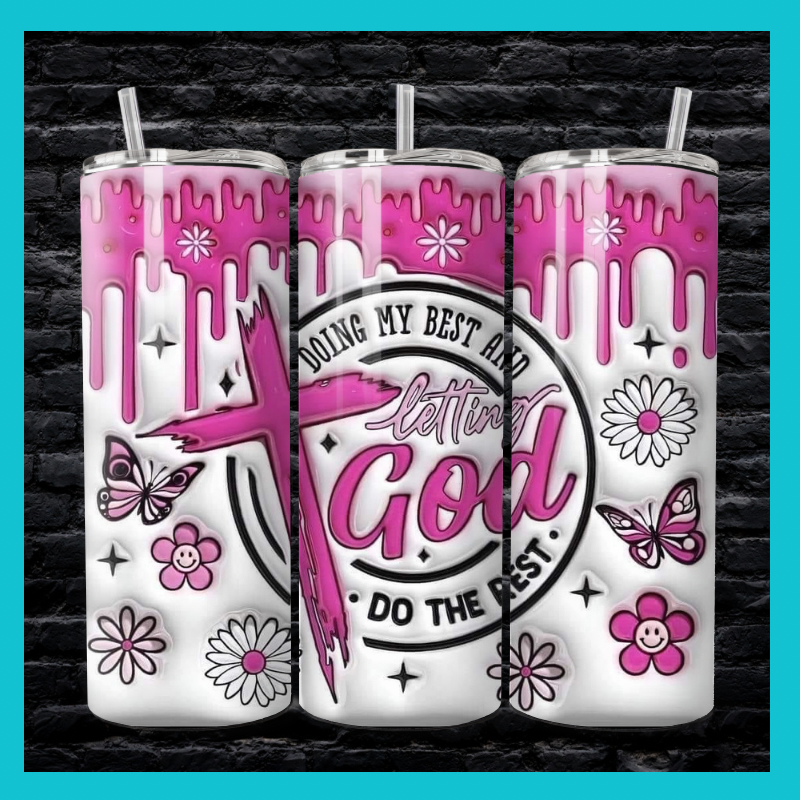 Let God Do the Rest Tumbler- 20oz