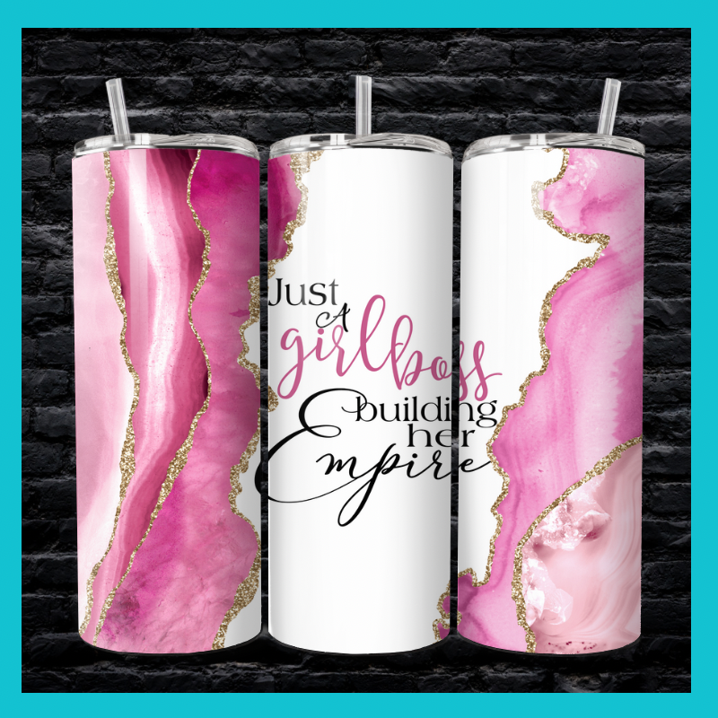 Girl Boss Tumbler- 20oz