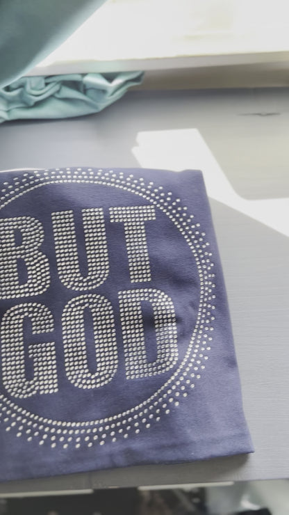 BUT God Rhinestone T-shirt