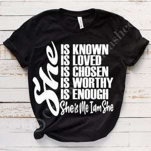 She Is